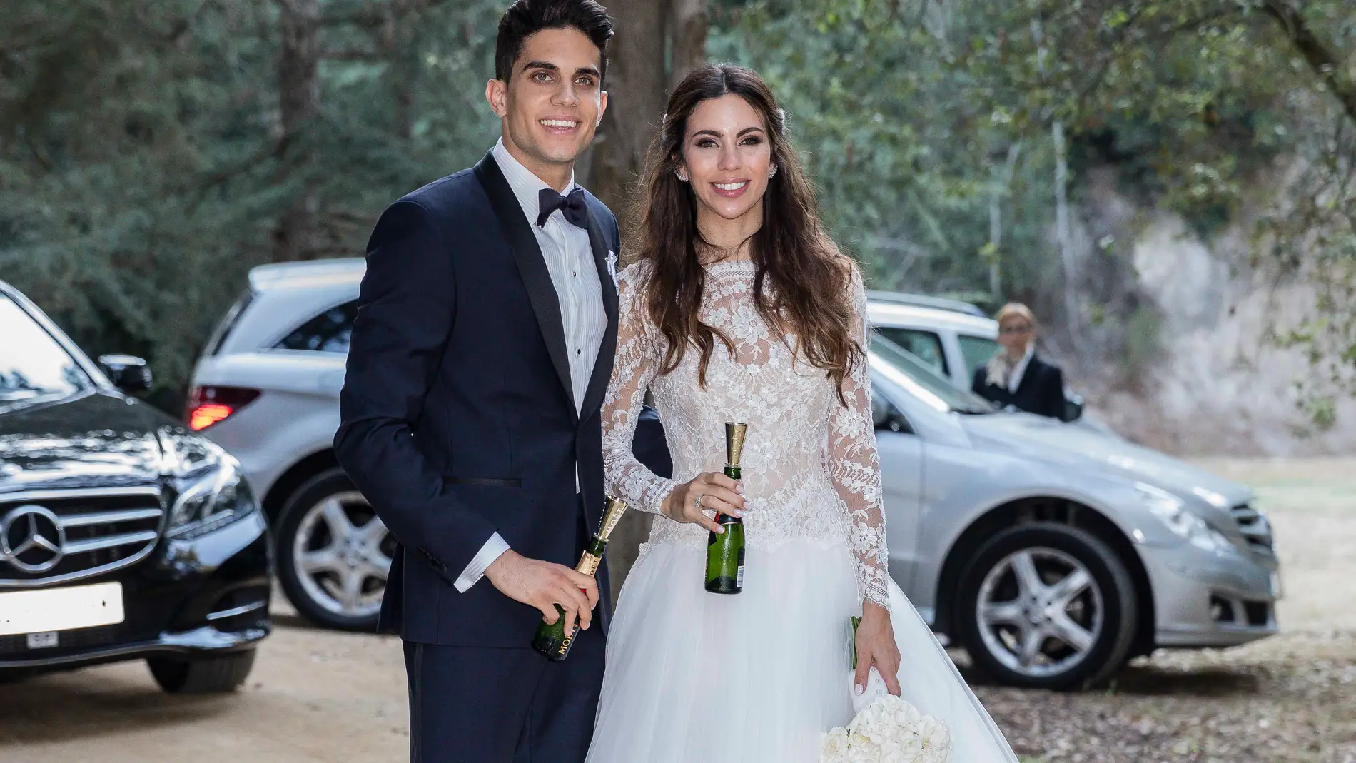 Boda Marc Bartra y Melissa Jiménez 