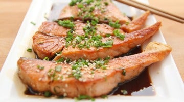 Salmón a las finas hierbas