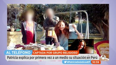 Primera entrevista en exclusiva a Patricia, la joven española captada por un grupo religioso en Perú