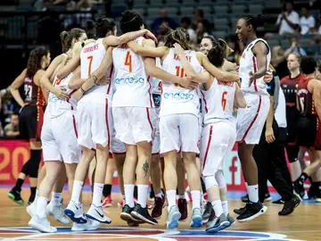 España celebra una victoria España celebra una victoria