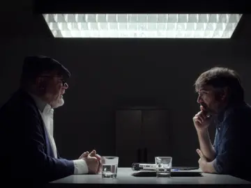 El comisario Villarejo con Jordi Évole El comisario Villarejo con Jordi Évole