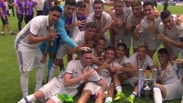 El Real Madrid, campeón de la Copa del Rey juvenil