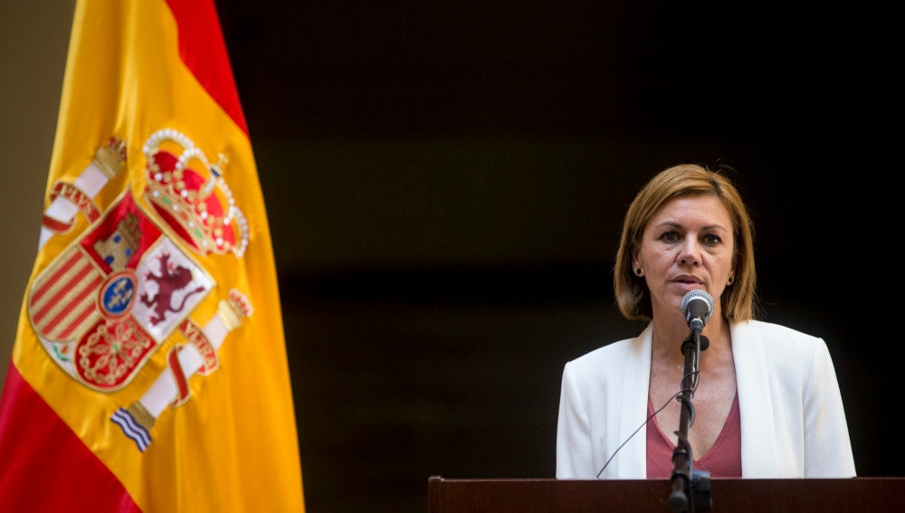 La ministra de Defensa, María Dolores de Cospedal