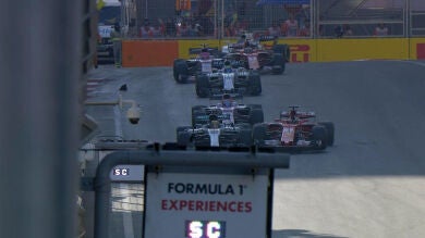 Hamilton, a Vettel tras el choque en Bakú: 