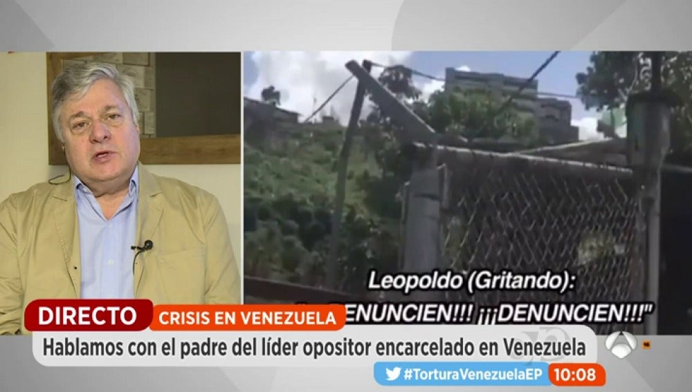 El padre de Leopoldo López: "Mi hijo es un hombre estoico y que denuncie torturas nos hace pensar que algo está ocurriendo"