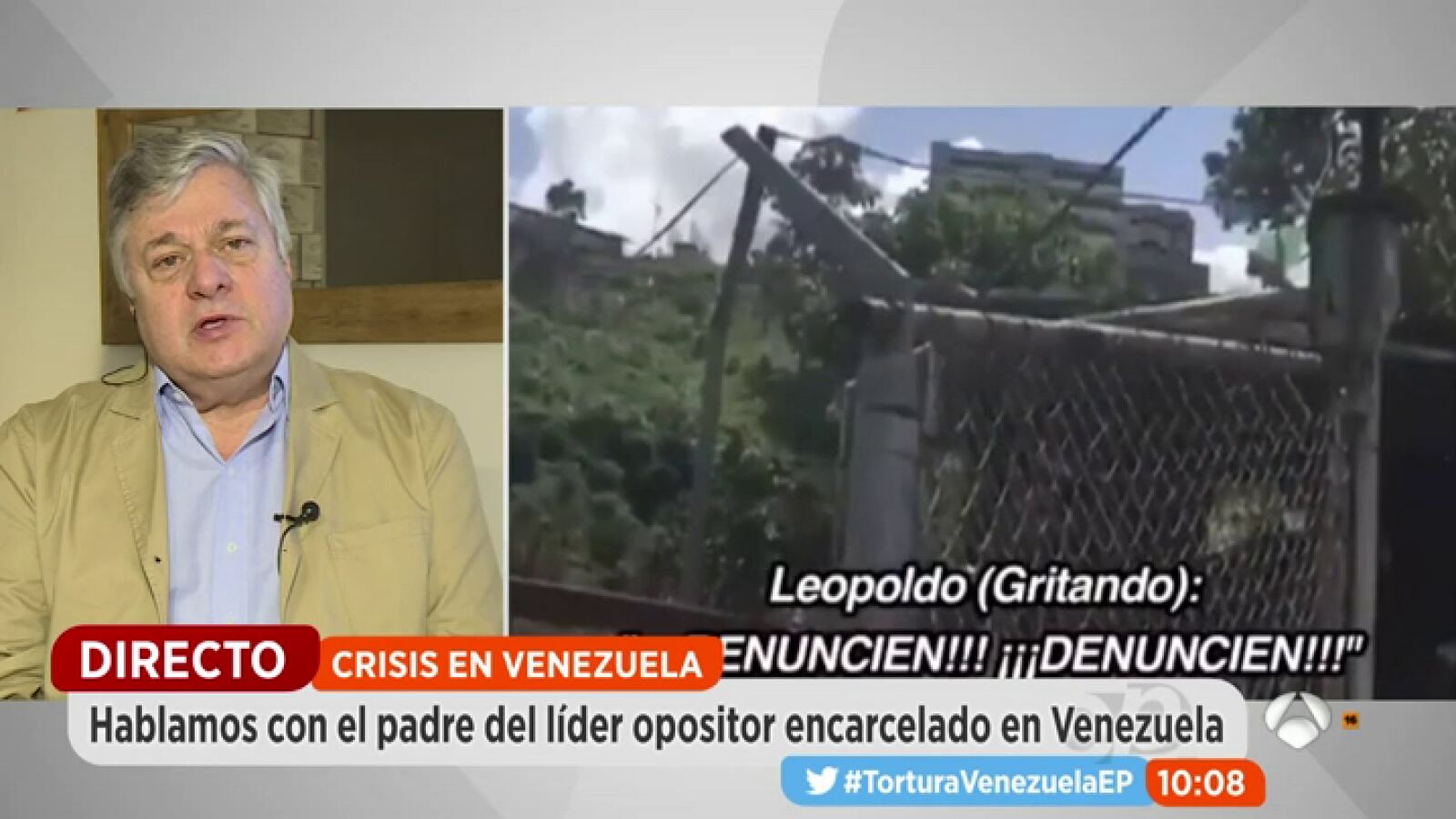 El padre de Leopoldo López: 