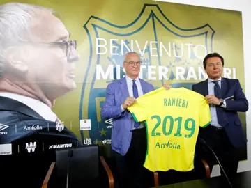 Ranieri, presentado como técnico del Nantes Ranieri, presentado como técnico del Nantes