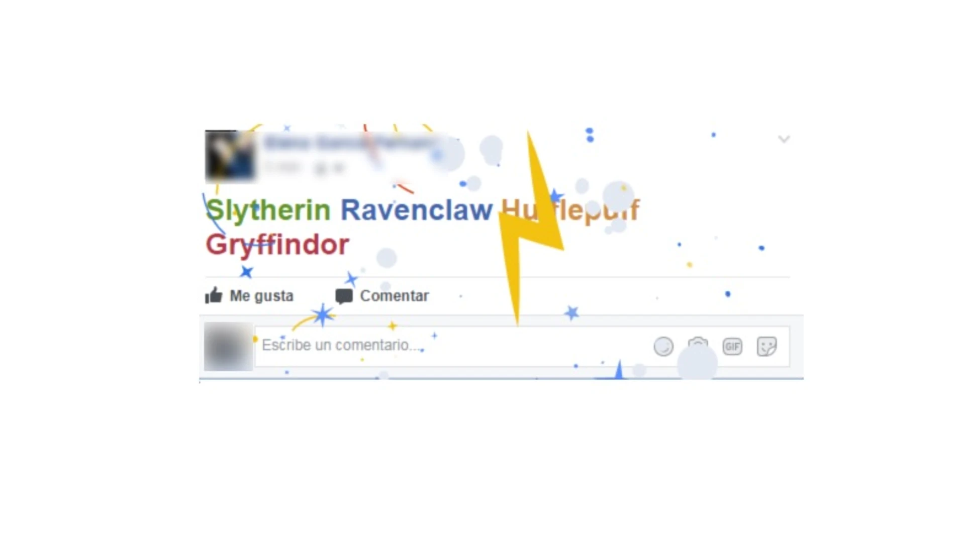 animación Facebook 20 aniversario Harry Potter animación Facebook 20 aniversario Harry Potter