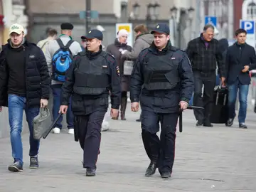 Agentes de Policía rusa Agentes de Policía rusa