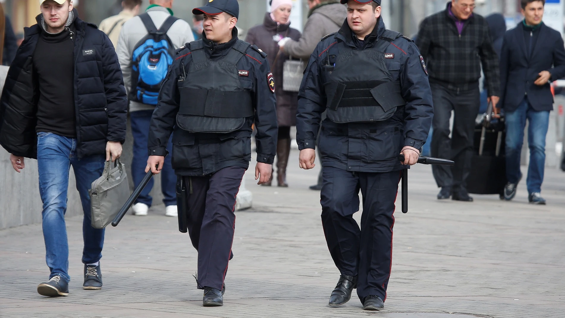 Agentes de Policía rusa Agentes de Policía rusa