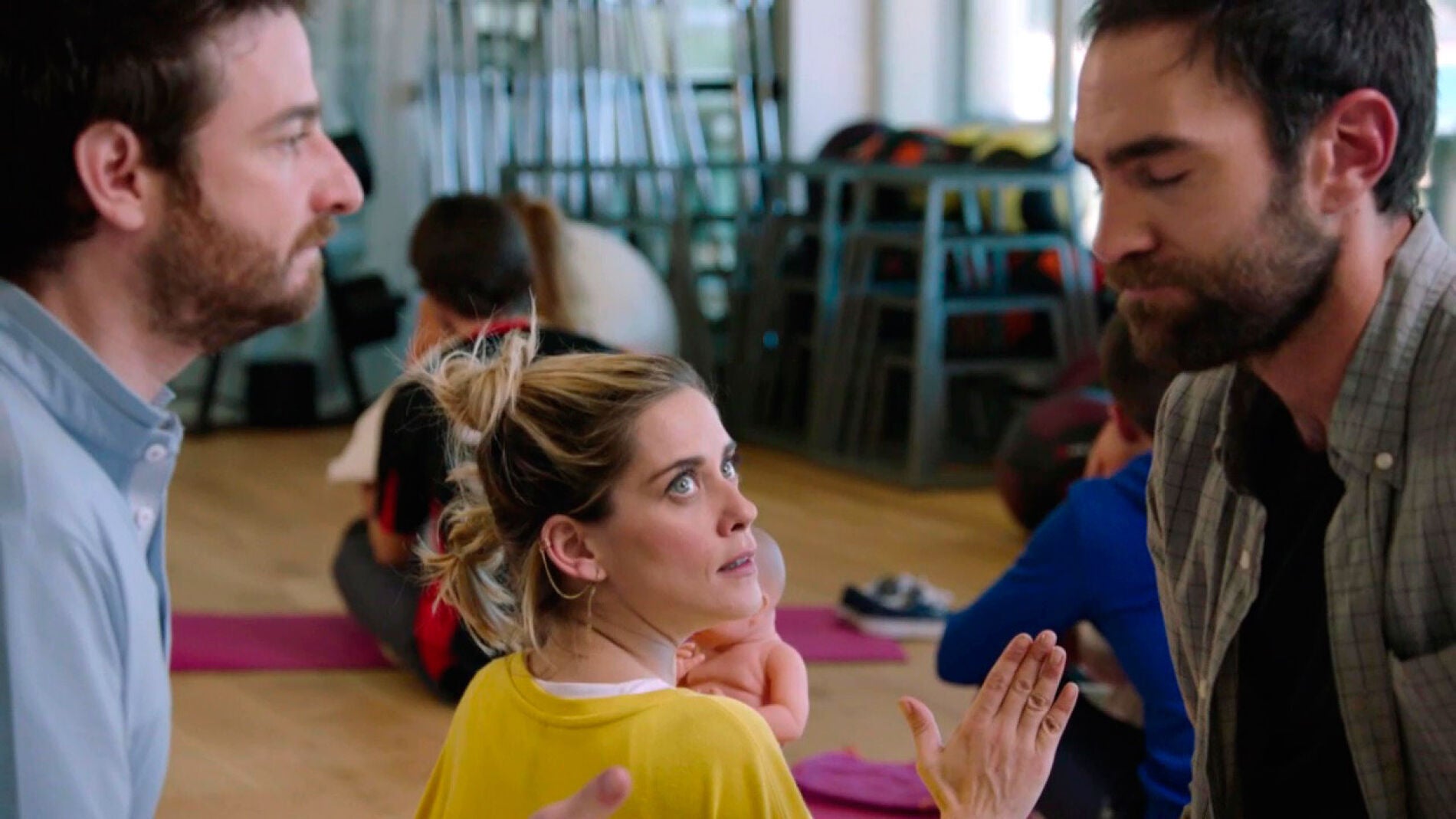 El tremendo espect&aacute;culo de egos de I&ntilde;aki y Horacio en las clases preparto