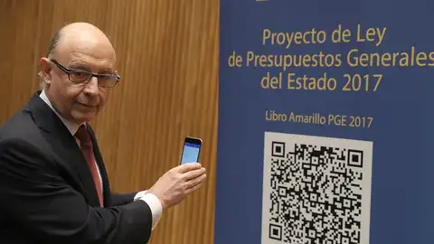 El ministro de Hacienda, Cristóbal Montoro El ministro de Hacienda, Cristóbal Montoro
