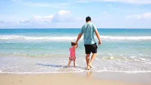 Un padre y su hija Un padre y su hija