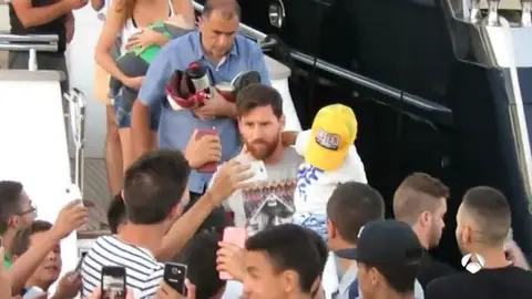 Leo Messi en Rosario Leo Messi en Rosario