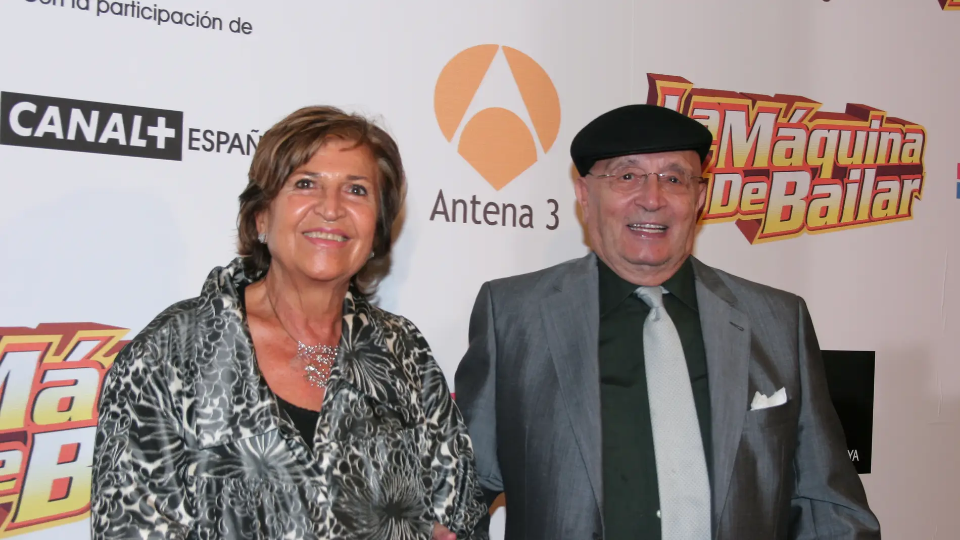 Tony Leblanc y su mujer Isabel Páez