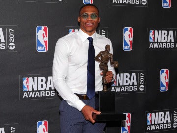 Westbrook, MVP de la temporada NBA