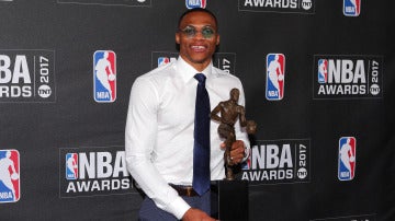 Westbrook, MVP de la temporada NBA
