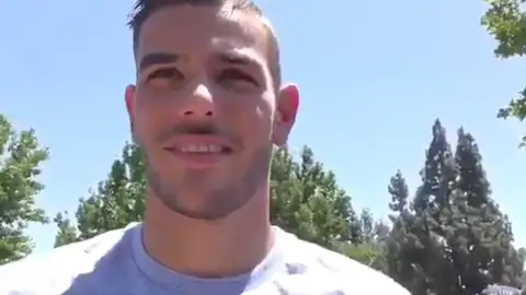 Theo Hernández, en Los Ángeles Theo Hernández, en Los Ángeles