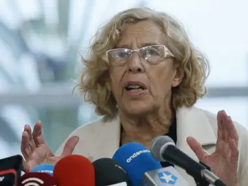 La alcaldesa de Madrid, Manuela Carmena La alcaldesa de Madrid, Manuela Carmena