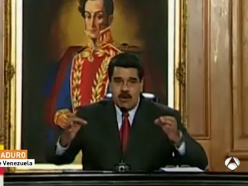 Maduro carga contra los "terroristas" Maduro carga contra los "terroristas"