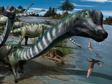 Recreación del Europatitan eastwoodi Recreación del Europatitan eastwoodi