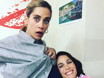 María León y Nerea Garmendia en las redes sociales María León y Nerea Garmendia en las redes sociales