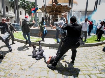 Violencia en el Parlamento de Venezuela