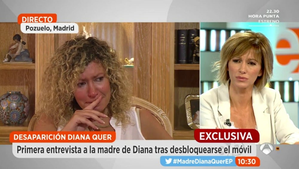 La Madre De Diana Quer Se Derrumba Al Ver La Reconstrucción Del Momento De La Desaparición