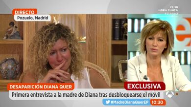 La madre de Diana Quer se derrumba al ver la reconstrucción del momento de la desaparición