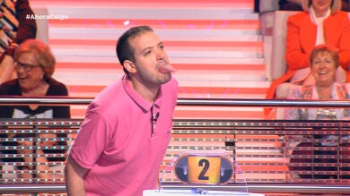 Llega al plató la lengua más grande de España