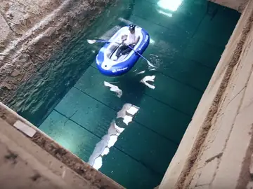 Se cuelan en una linea de metro inacabada en Valencia Se cuelan en una linea de metro inacabada en Valencia