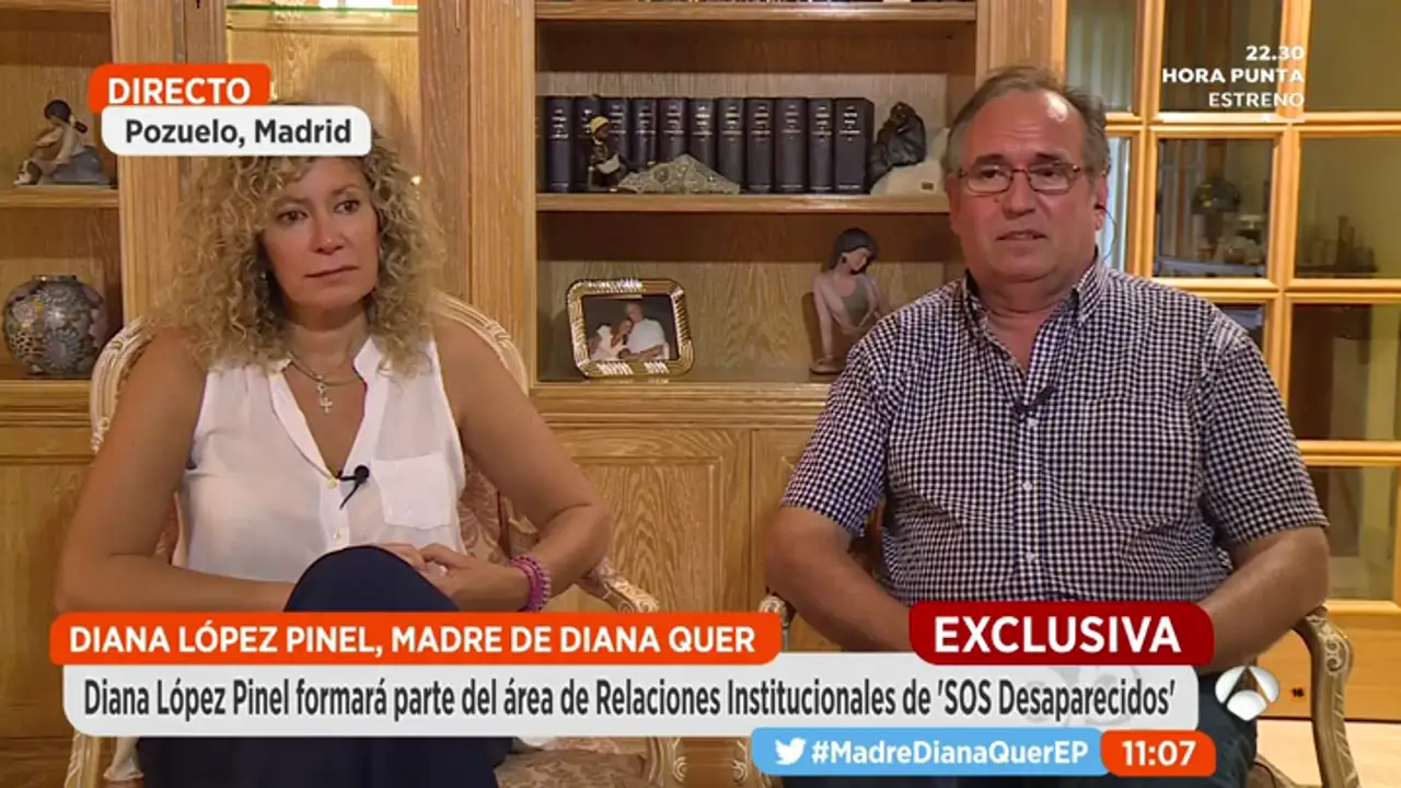 Diana López formará parte del área de Relaciones Institucionales de 'SOS Desaparecidos'