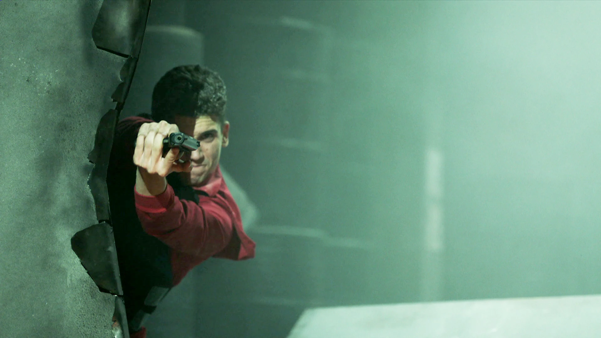 Nos liamos a tiros en 'La casa de papel' para crear una secuencia explosiva Nos liamos a tiros en 'La casa de papel' para crear una secuencia explosiva