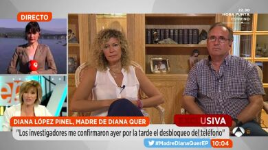 La madre de Diana Quer, tras desbloquearse el móvil: 