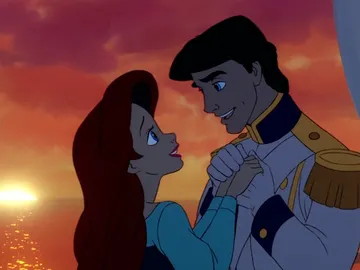 Ariel y el príncipe Eric de 'La Sirenita' Ariel y el príncipe Eric de 'La Sirenita'