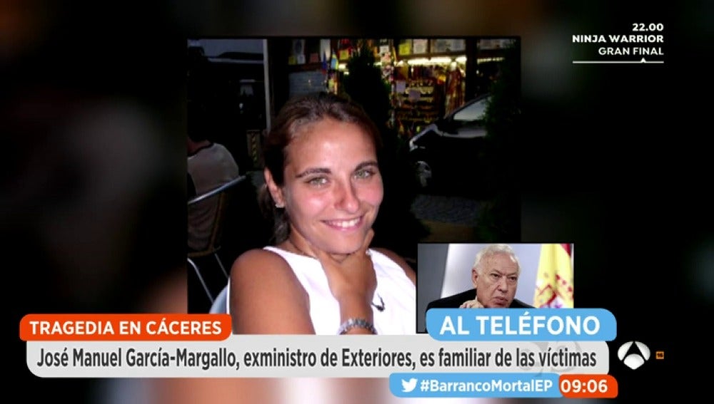 El exministro José Manuel García Margallo es pariente de la familia fallecida en el Valle del Jerte
