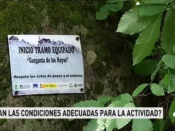 La actividad de barranquismo que costó la vida a una familia estaba restringida para menores de diez años La actividad de barranquismo que costó la vida a una familia estaba restringida para menores de diez años