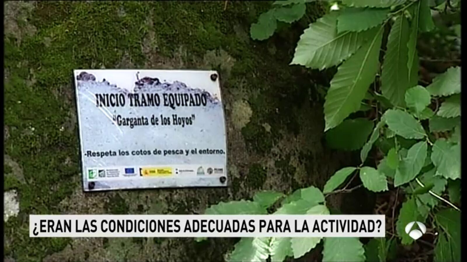 La actividad de barranquismo que costó la vida a una familia estaba restringida para menores de diez años