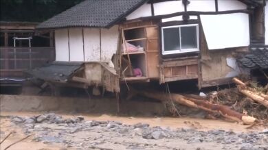Al menos once fallecidos por las lluvias torrenciales en Japón