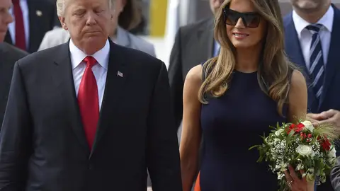 Melania Trump, bloqueada en su alojamiento por las protestas en Hamburgo Melania Trump, bloqueada en su alojamiento por las protestas en Hamburgo