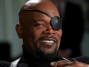 Samuel L. Jackson como Nick Fury Samuel L. Jackson como Nick Fury