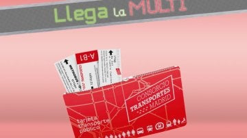 Tarjeta 'Multi' del metro de Madrid