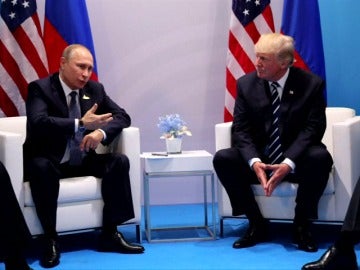 Trump confía en que "sucedan cosas positivas" tras el encuentro con Putin 