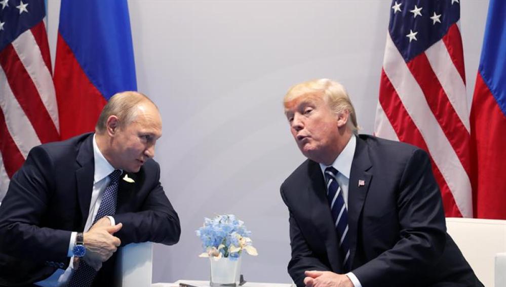 Donald Trump y Vladímir Putin