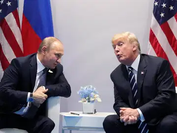 Donald Trump y Vladímir Putin Donald Trump y Vladímir Putin