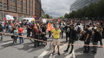 Manifestaciones en Hamburgo