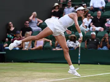 Muguruza en Wimbledon Muguruza en Wimbledon