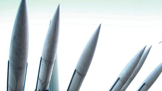 Imagen de archivo de armamento nuclear