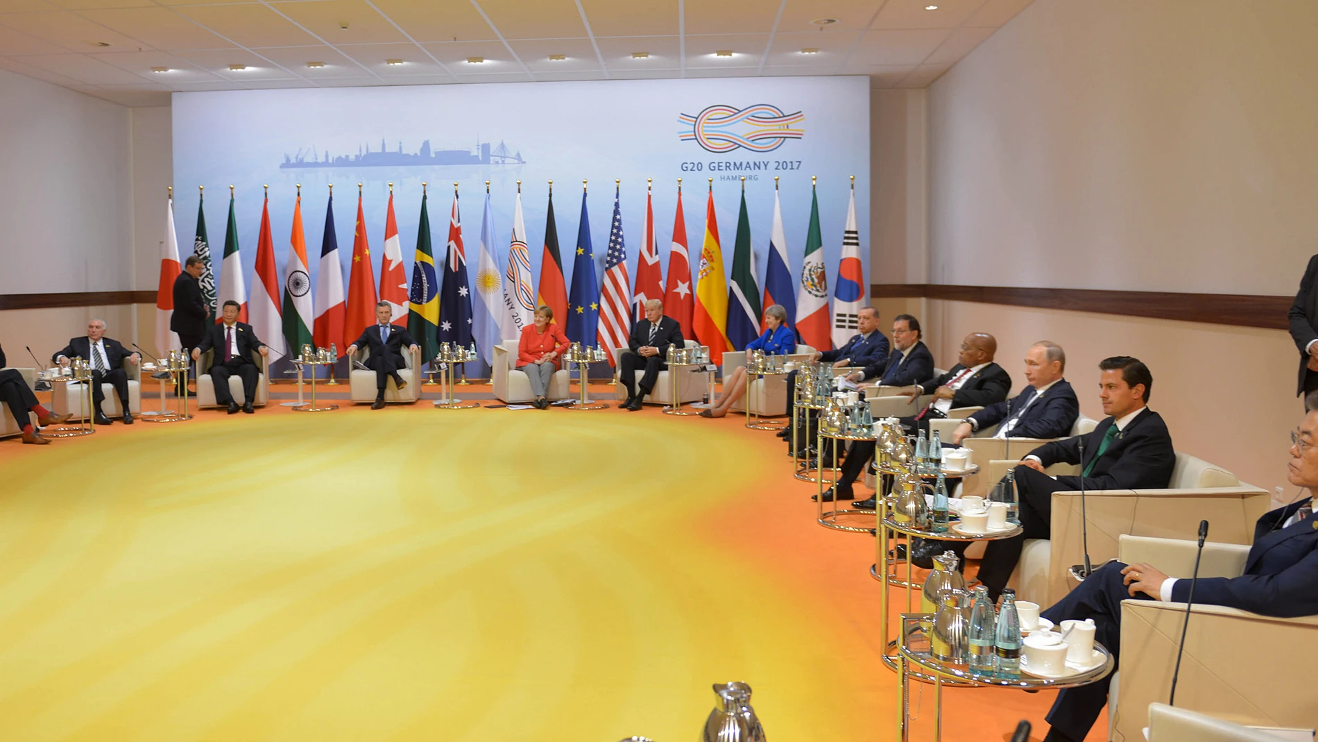 Líderes de los países miembros del Grupo de los 20 Líderes de los países miembros del Grupo de los 20