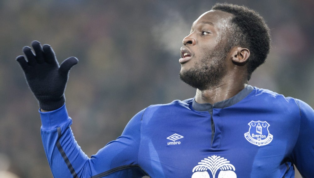 El delantero belga del Everton, Romelu Lukaku
